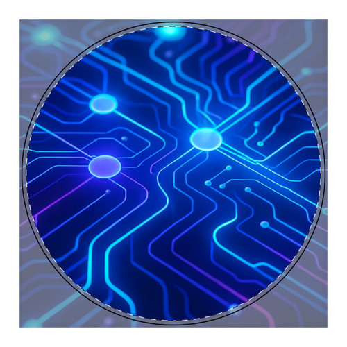 Cognitive Circuitry - PU Leather Mouse Mat
