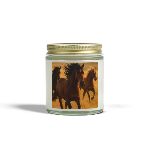 Whispering Winds of the Prairie - Scented Candles, Coconut Apricot Wax (4oz, 9oz)