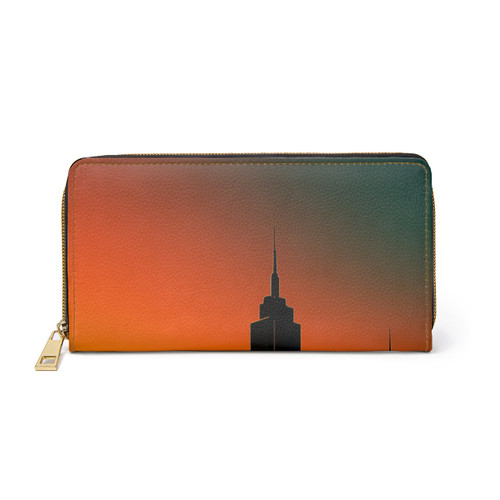 Glamorous Cityscape - Zipper Wallet
