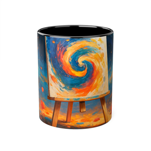 Canvas of Dreams - Accent Mugs, 11oz