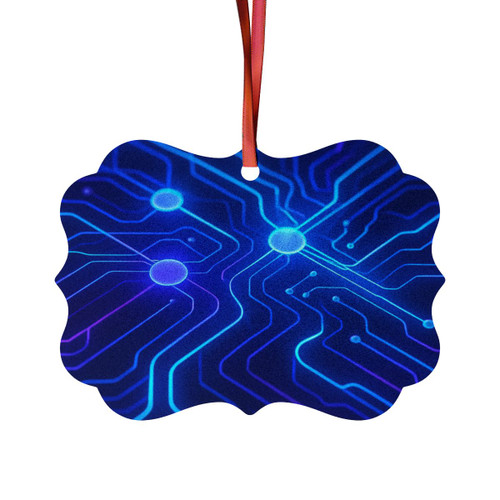 Cognitive Circuitry - Aluminum Ornaments (1pc, 5pcs, 10pcs, 20pcs)