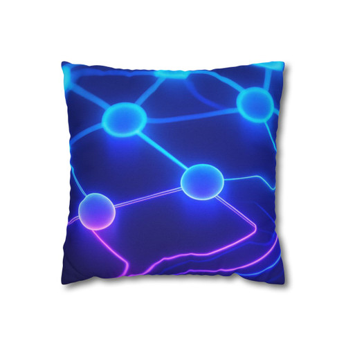 Cognitive Circuitry - Spun Polyester Square Pillowcase