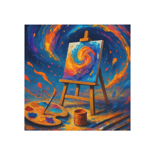 Canvas of Dreams - Square Magnet