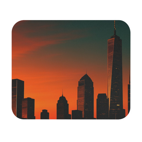 Glamorous Cityscape - Mouse Pad (Rectangle)