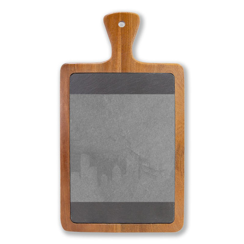 Glamorous Cityscape - Charcuterie Board (Engraving)