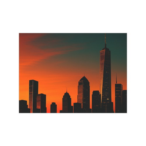 Glamorous Cityscape - Unframed Prints