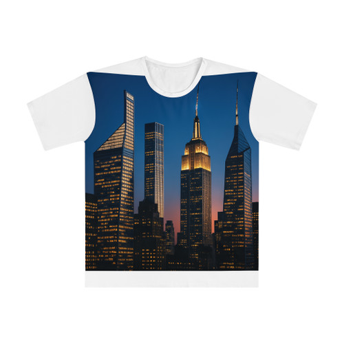 Metropolitan Marvels - Men's Loose T-shirt (AOP)