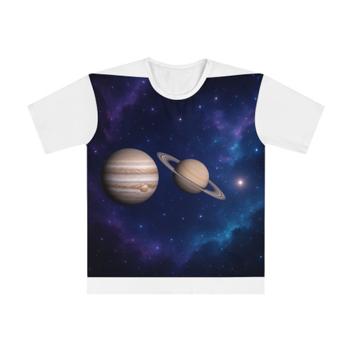 Celestial Convergence - Men's Loose T-shirt (AOP)
