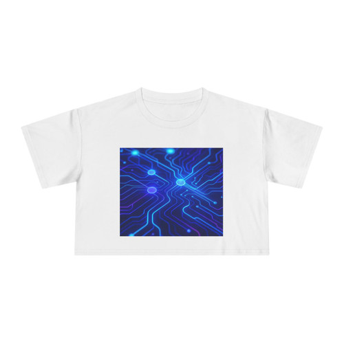 Cognitive Circuitry - Women's Crop Tee