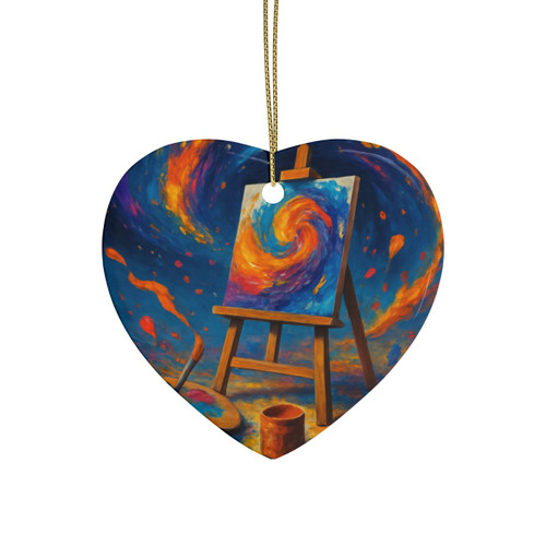 Canvas of Dreams - Ceramic Ornaments (1pcs, 5pcs, 10pcs, 20pcs)