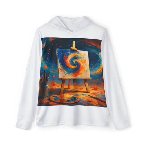 Canvas of Dreams - Men's Sports Warmup Hoodie (AOP)