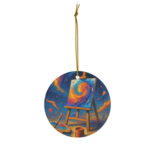 Canvas of Dreams - Ceramic Ornament, 1-Pack