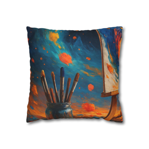 Canvas of Dreams - Spun Polyester Square Pillowcase