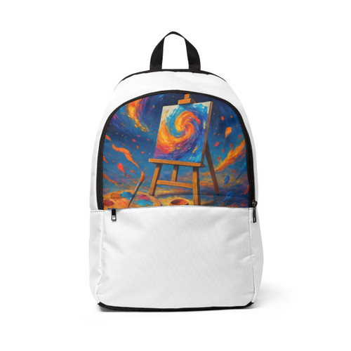 Canvas of Dreams - Unisex Fabric Backpack