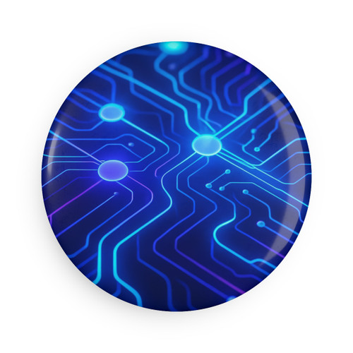 Cognitive Circuitry - Button Magnet, Round (1 & 10 pcs)