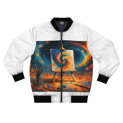 Canvas of Dreams - Men's Bomber Jacket (AOP)