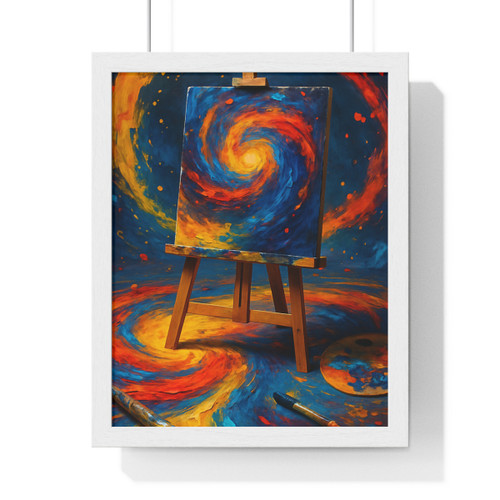 Canvas of Dreams - Vertical Framed Poster