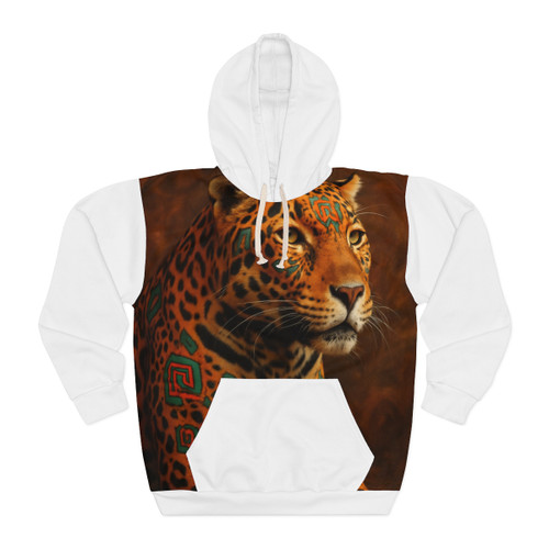 Jaguar Spirit Guardian - Unisex Pullover Hoodie (AOP)
