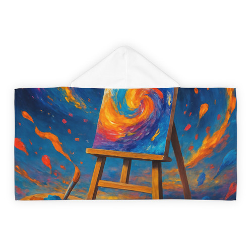 Canvas of Dreams - Youth Hooded Towel