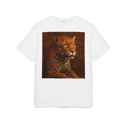 Jaguar Spirit Guardian - Unisex Heavy Oversize Tee