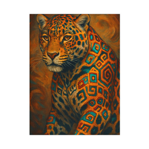 Jaguar Spirit Guardian - Toddler Blanket