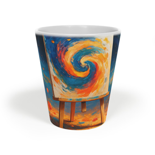 Canvas of Dreams - Latte Mug, 12oz