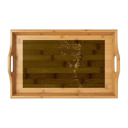 Jaguar Spirit Guardian - Bamboo Serving Tray (Engraving)