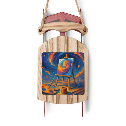 Canvas of Dreams - Sled Ornaments