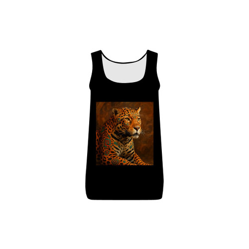 Jaguar Spirit Guardian - Women's Baby Rib Tank