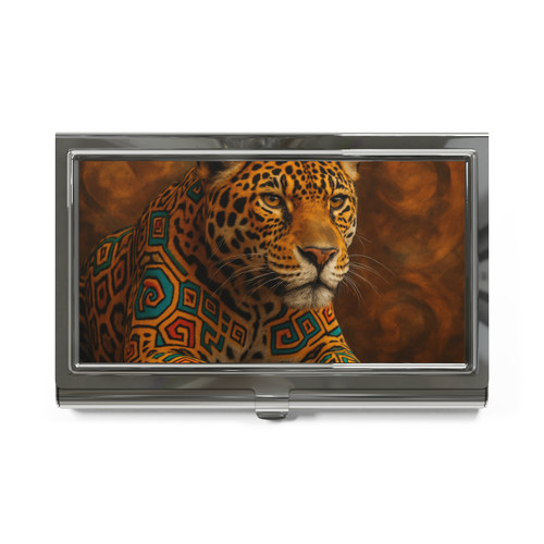 Jaguar Spirit Guardian - Business Card Holder