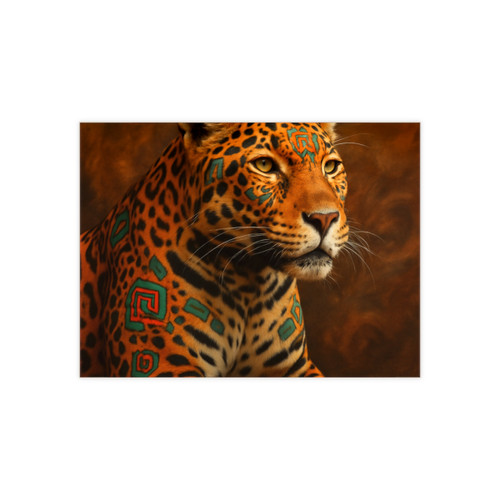 Jaguar Spirit Guardian - Ceramic Photo Tile