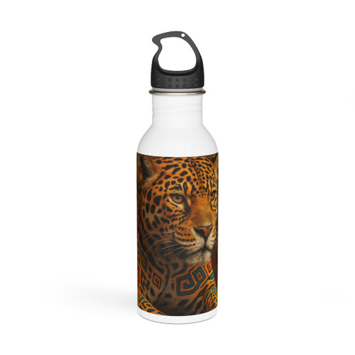Jaguar Spirit Guardian - Stainless Steel Water Bottle