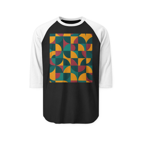 Prismatic Fusion - Unisex Three-Quarter Sleeve Raglan Shirt