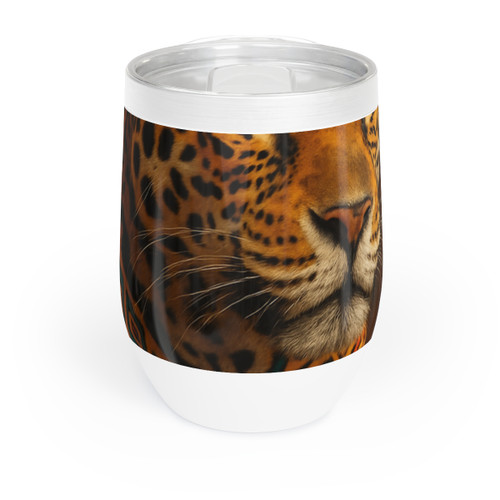 Jaguar Spirit Guardian - Chill Wine Tumbler