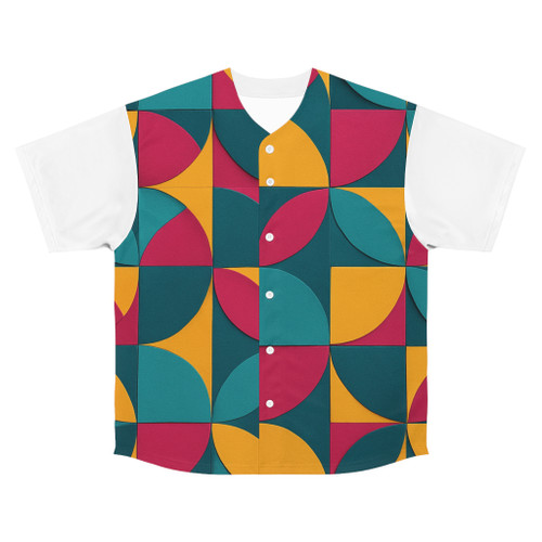 Prismatic Fusion - Men's Baseball Jersey (AOP)