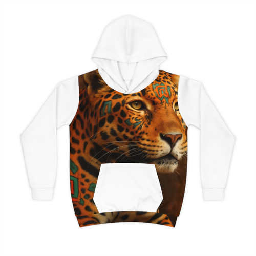 Jaguar Spirit Guardian - Children's Hoodie (AOP)