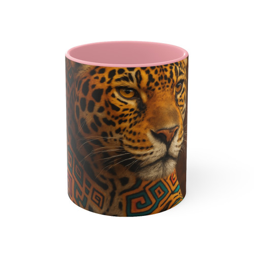 Jaguar Spirit Guardian - Accent Mugs