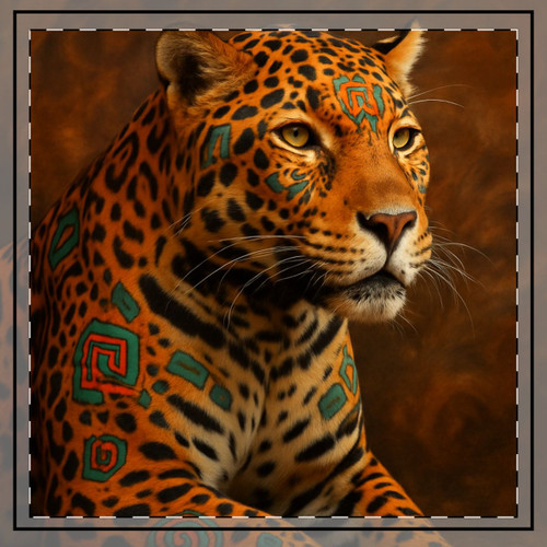 Jaguar Spirit Guardian - Throw Pillow