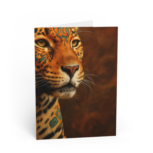 Jaguar Spirit Guardian - Greeting Cards