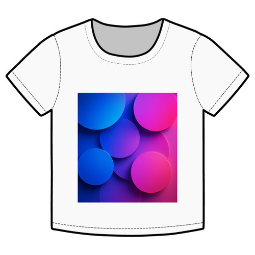 Radiant Circle Harmony - Organic Rib Baby Tee