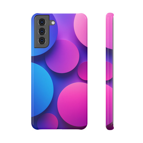 Radiant Circle Harmony - Slim Snap Case