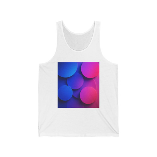 Radiant Circle Harmony - Unisex Jersey Tank