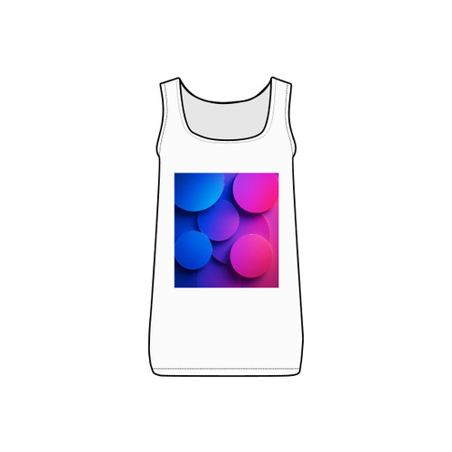 Radiant Circle Harmony - Women's Micro Ribbed Tank