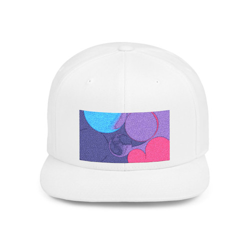 Radiant Circle Harmony - Flat Bill Snapback