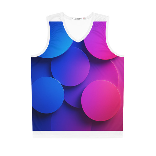 Radiant Circle Harmony - Basketball Jersey (AOP)