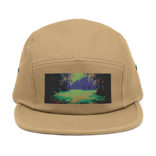 Emerald Forest Glade - 5 Panel Cap (Embroidery)