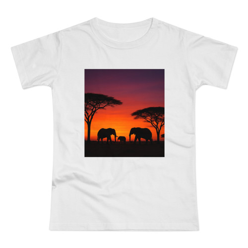 Savanna Sunset Serenade - Single Jersey Women's T-shirt