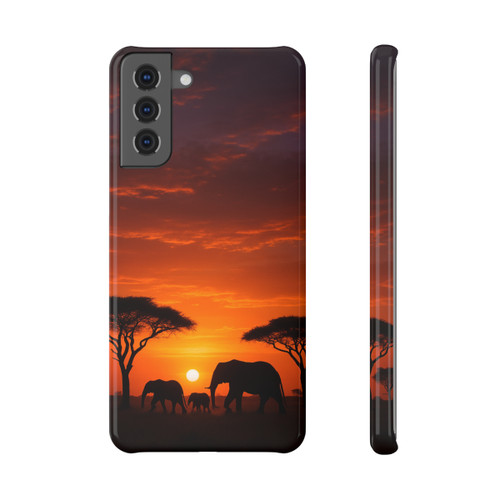 Savanna Sunset Serenade - Slim Snap Case