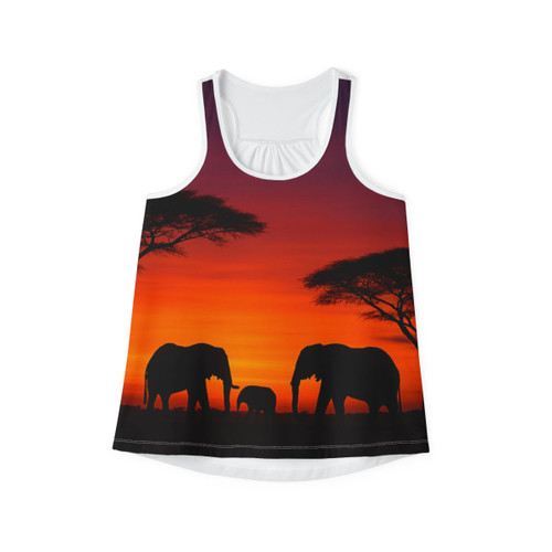 Savanna Sunset Serenade - Women's Tank Top (AOP)