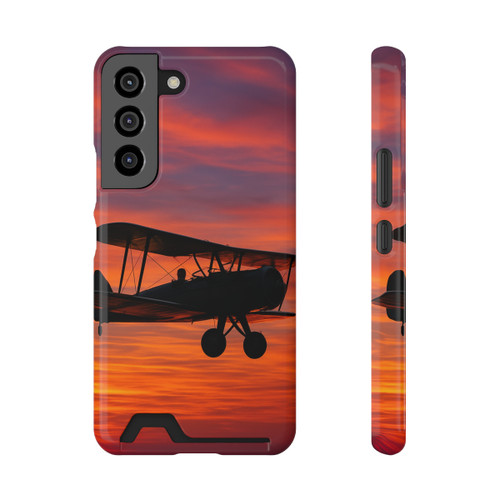 Skyward Journey - Phone Case With Card Holder